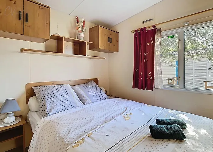 Mobil-home Vi 10 A - La Carabasse - Siblu Avec Piscine Payante * Vias
