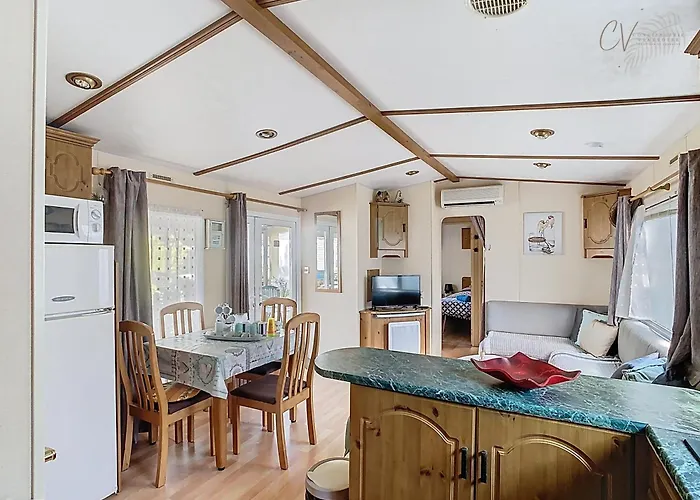 Mobil-home Vi 10 A - La Carabasse - Siblu Avec Piscine Payante *